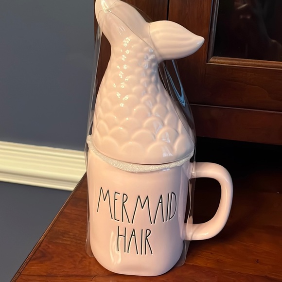 Rae Dunn Other - Rae Dunn MERMAID HAIR DON’T CARE double sided  Mug